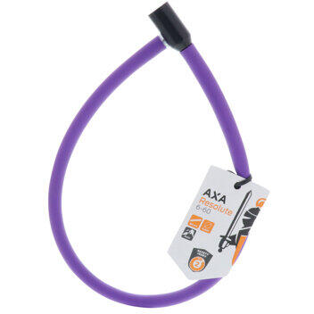 Antifurt Incuietoare cablu AXA Resolute 60/6 - Royal Purple