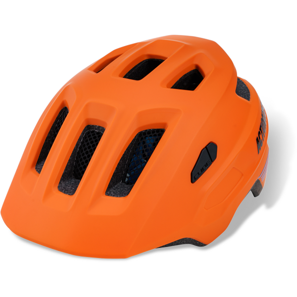 Casca CASCA CUBE LINOK X ACTIONTEAM Matt Orange Blue S (49-55)