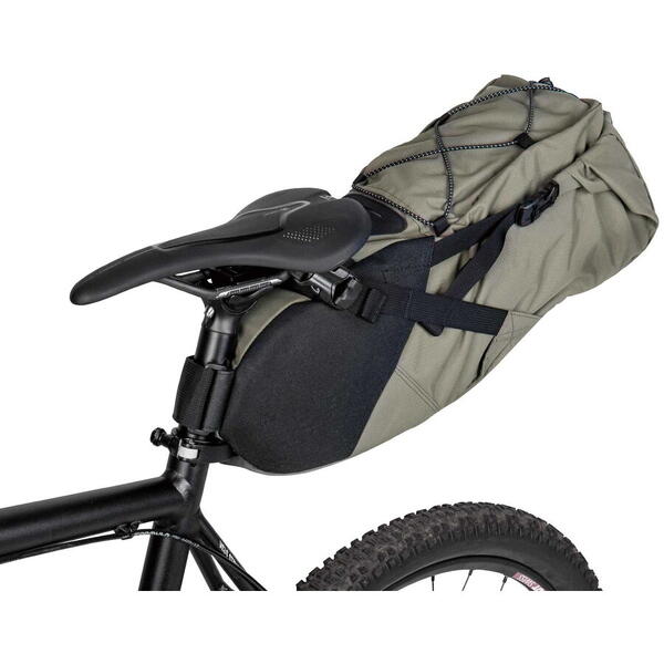 Geanta Topeak BackLoader TBP-BL2G - Volum 10 L, Verde - logo Gri